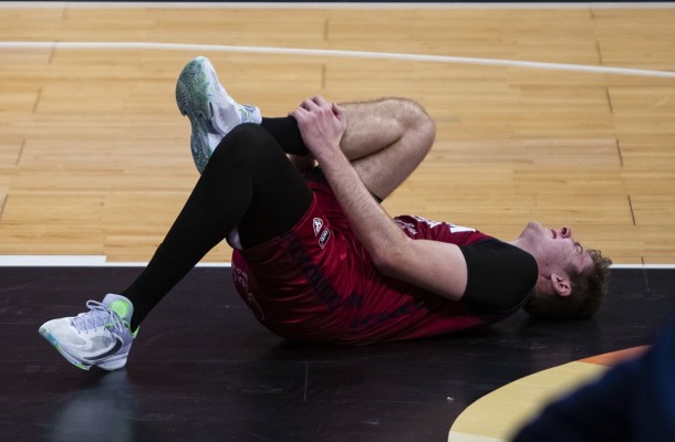 Birgander, MVP de la Liga, sufre un esguince de grado 2-3 con edema óseo en el tobillo derecho 