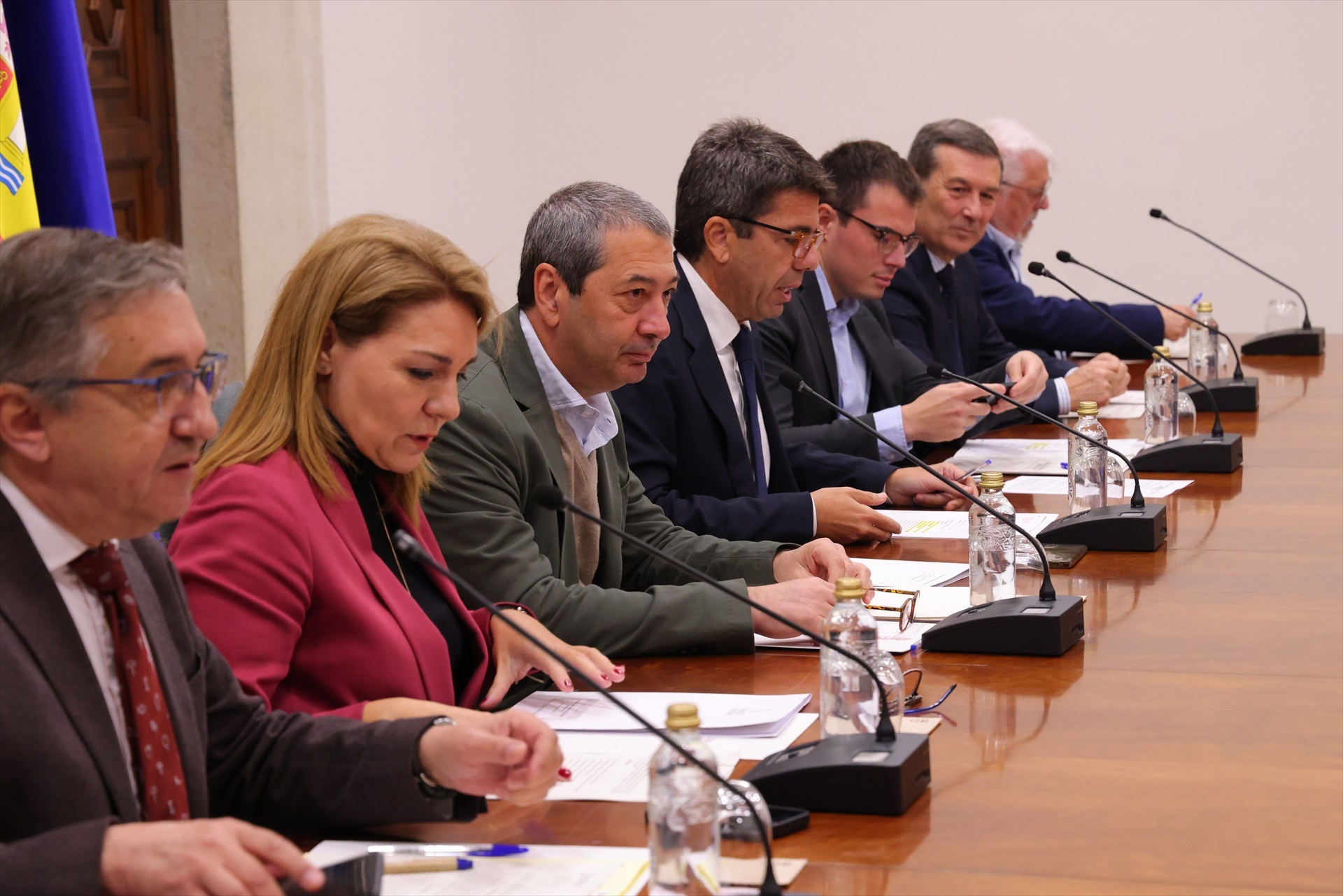 Mazón preside la primera reunión del patronato de la Fundación Comunitat - Región Europea

