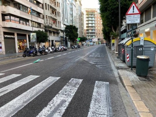 Los cambios en la calle Colón y en la EMT por el centro se harán efectivos este martes 