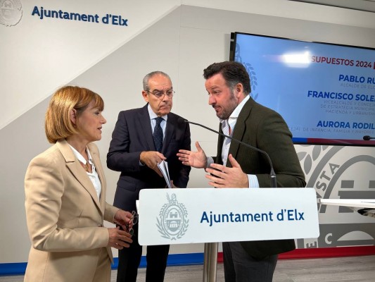 El presupuesto de Elche para 2024 se eleva a 266 millones: 57 de inversiones con Jayton o la pasarela de Altabix