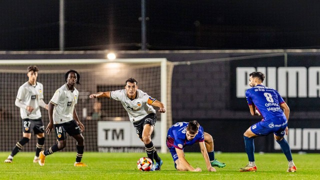 Derrota del VCF Mestalla ante la UD Alzira 