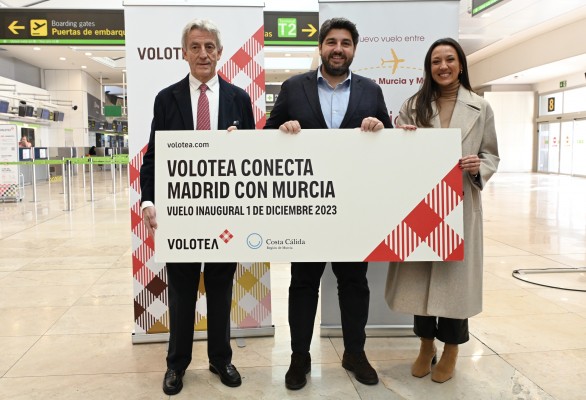 Las rutas aéreas con Madrid y Barcelona serán un revulsivo sin precedentes para el turismo de la Región de Murcia