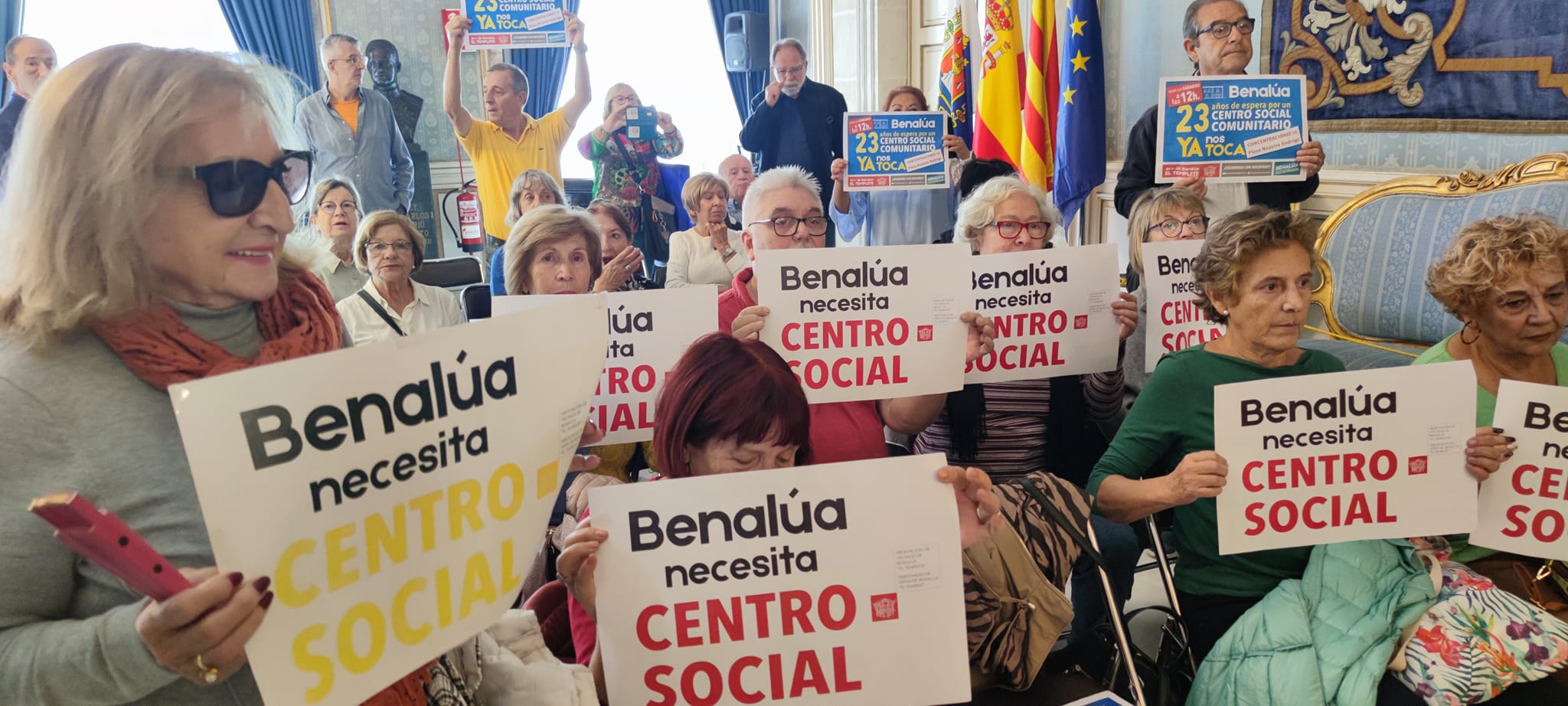 Vecinos de Benalúa se hartan de esperar: reclaman el centro comunitario sin más demoras