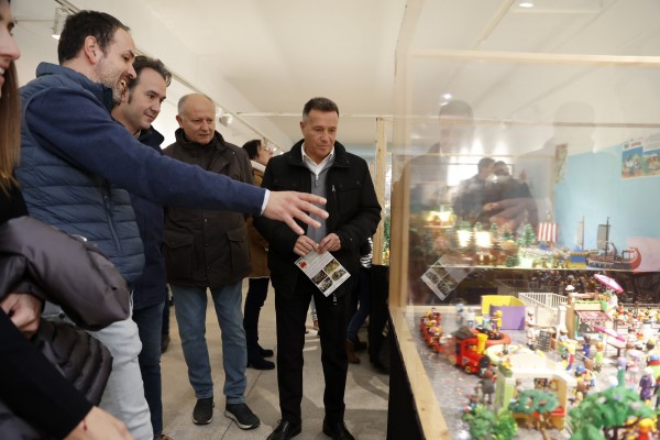 Burriana acoge la exposición de miniaturas 'El universo Playmobil' durante toda la Navidad