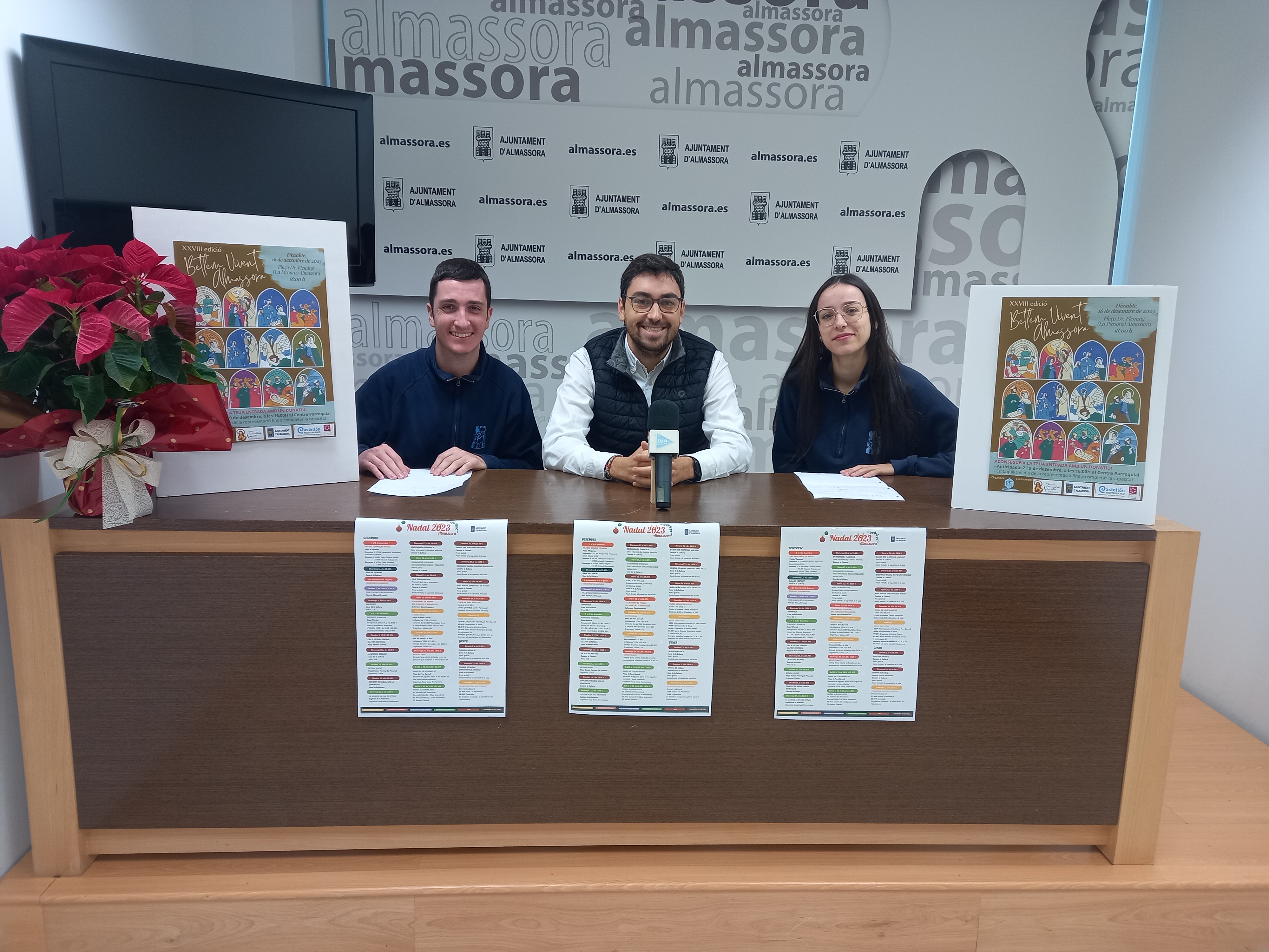 Almassora ultima su tradicional Belén viviente con cerca de 40 personas participantes en la recreación