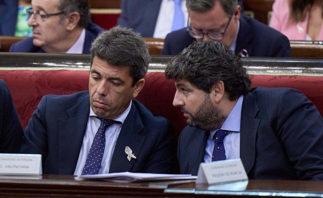 Déficit del 0,3% para 2024: un órdago de López Miras y Mazón a Sánchez con la baza del Senado