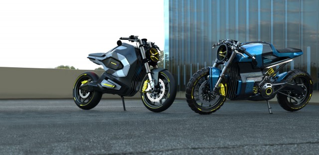 La I+D de Next Electric Motors: motos inspiración en 'cafe racer' o según la normativa de Moto 3