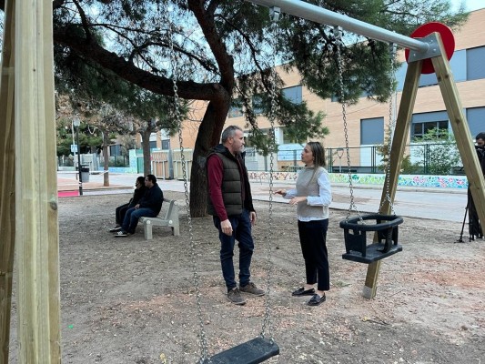 La Vall d'Uixó invierte 50.000 euros en la mejora y adecuación de sus parques infantiles