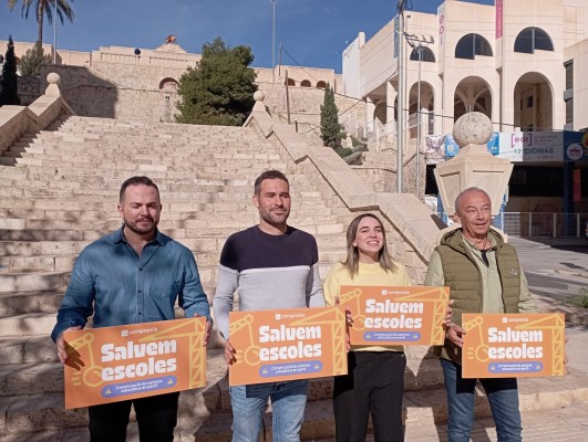 Compromís denuncia los primeros 'recortes' en el plan Edificant: Petrer y Villena quedan fuera