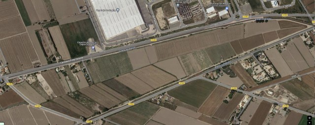 El Consell tumba una planta fotovoltaica sobre 8 hectáreas de huerta de Dolores en zona inundable