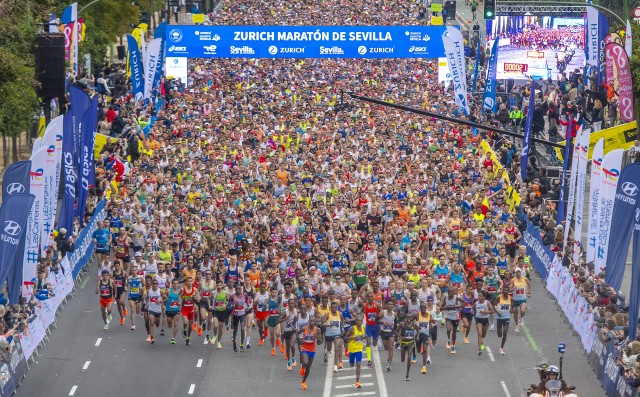 Zurich Maratón de Sevilla 2024: récord de inscripciones y emoción global
