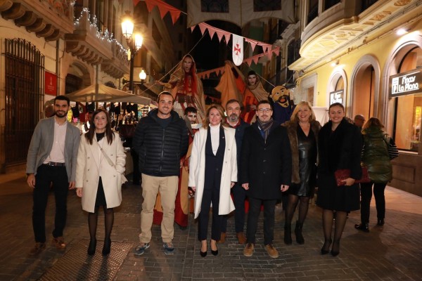 Más de 150 espectáculos y 100 puestos: Castelló inaugura una nueva edición del Mercado Medieval