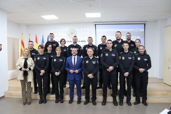 Vila-real incorpora un total de 14 nous agents al seu cos de Policia Local