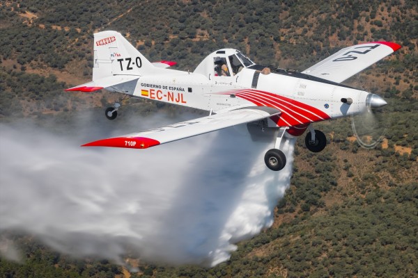 Plysa (Air Nostrum) gana un concurso de extinción de incendios en Chile por 3,5 millones de euros