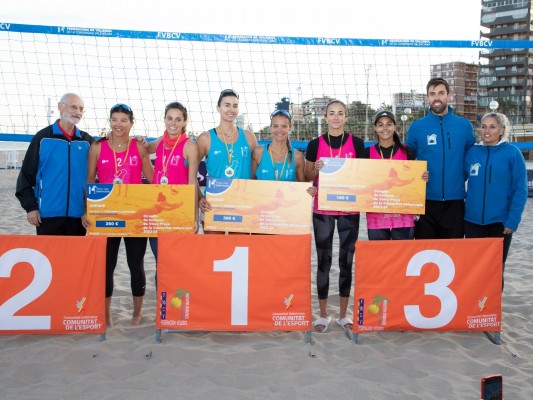 Mesa-Hernández y Collette-Castillo, primeros ganadores del Circuito de Invierno 23-24