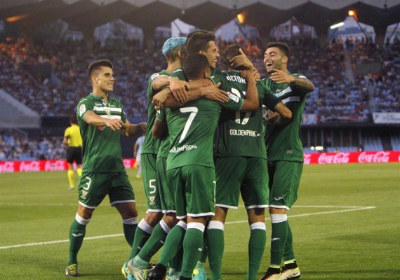 El Leganés debuta con victoria y hace historia en Balaídos