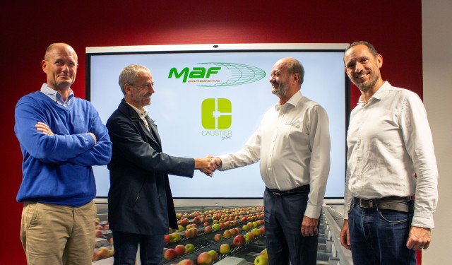 Maf Roda adquiere Caustier: una alianza en el sector del calibrado de frutas y verduras frescas