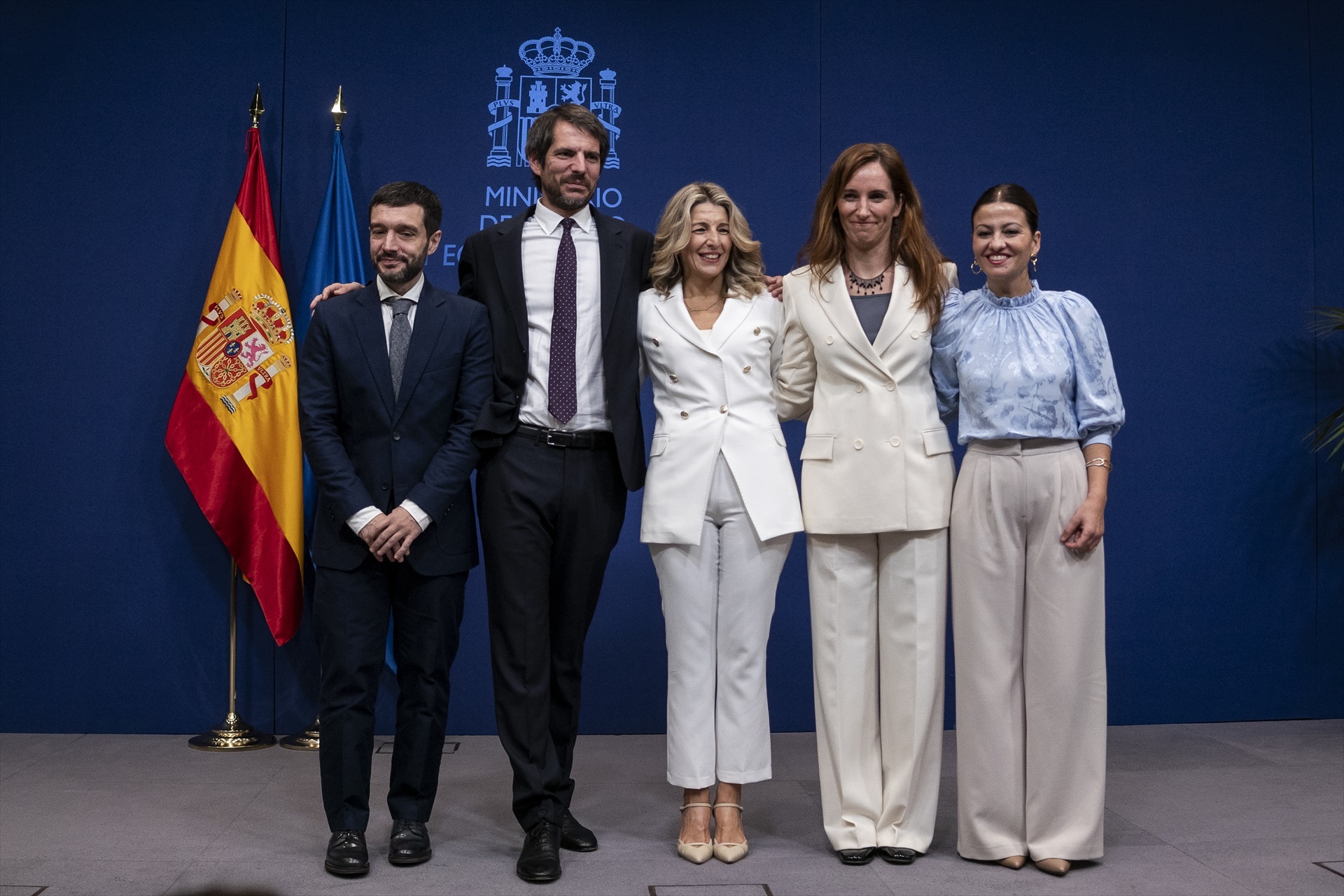 Sumar nombra una ejecutiva provisional para la asamblea de 2024 sin Podemos