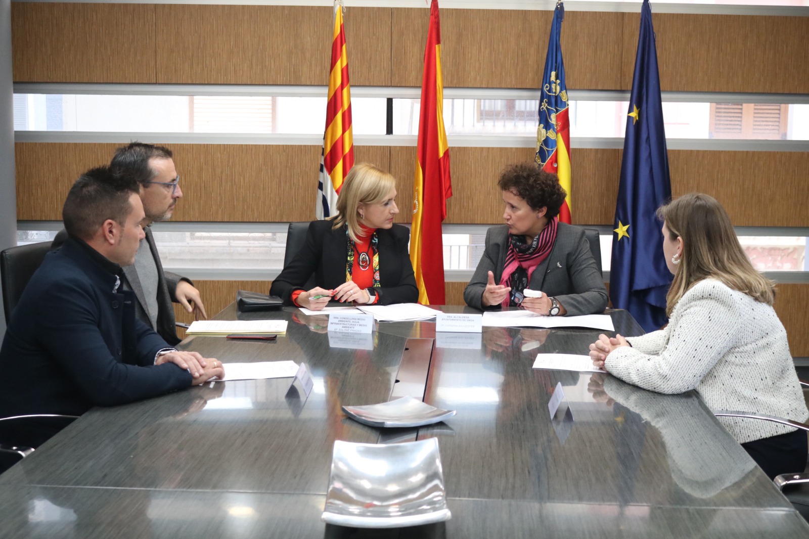 Ballester traslada a la consellera de Infraestructuras las mejoras en seguridad vial que requiere Onda


