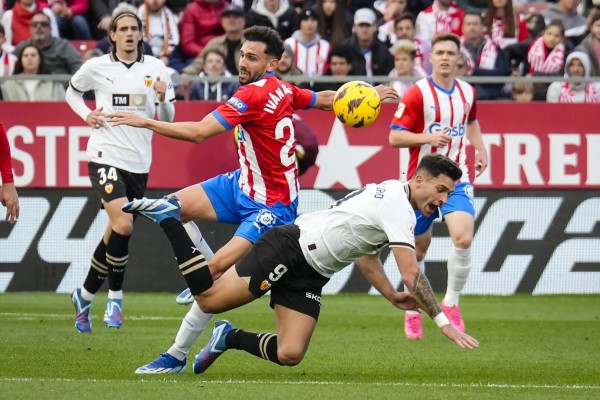 El Valencia se queda sin fuerzas en Girona