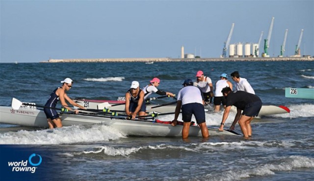 La sección de remo del RCRA brilla en competiciones nacionales e internacionales