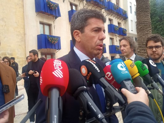 Mazón también da por saldada la 'deuda histórica' del Consell con Elche con el Tram, Ronda Sur 
