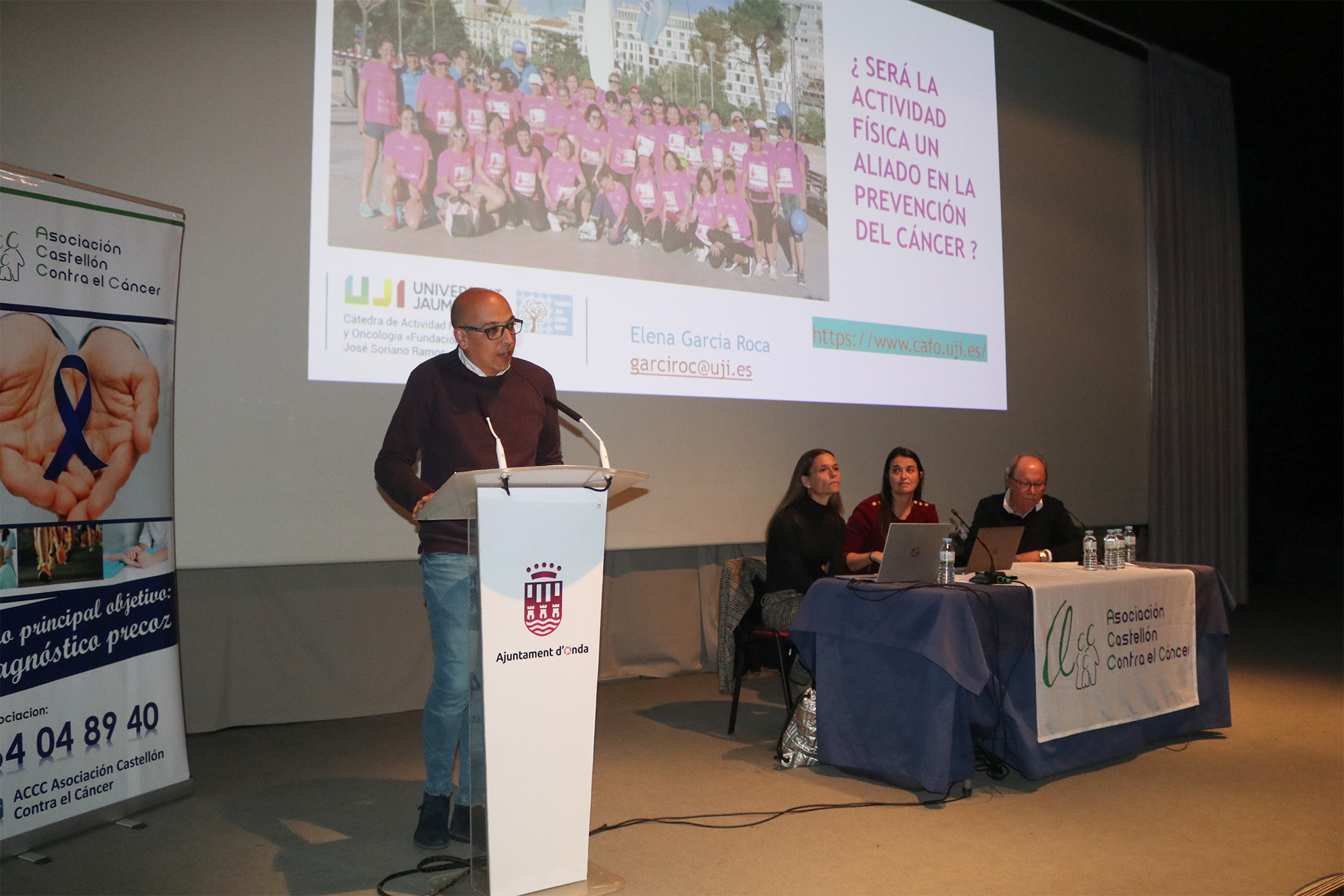 Onda 'abraza' la investigación en actividad física y cáncer con la Cátedra José Soriano Ramos