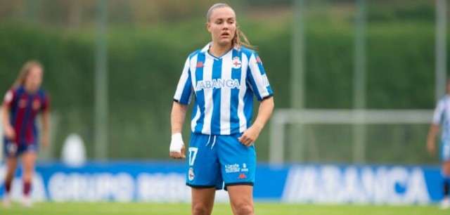 La futbolista del Dépor Laurina, baja indefinida para cuidar su salud mental
