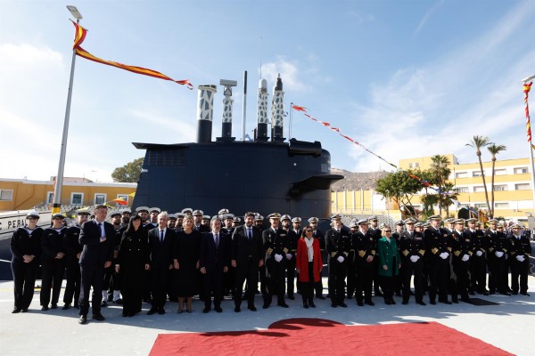 La Armada recibe el S-81 'Isaac Peral' y España entra en el club de la decena de países con capacidad para diseñar y construir submarinos