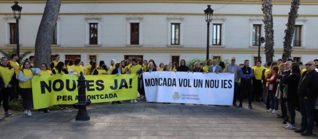 Moncada reclama el nuevo IES a la Conselleria