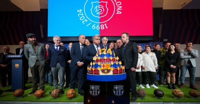 El FC Barcelona celebra 124 años y presenta el Comisionado e imagen del 125º aniversario