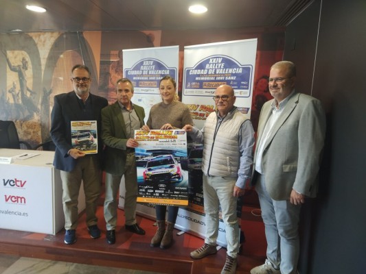 Valencia celebra el final de temporada de la Copa de España de Rallyes de Asfalto