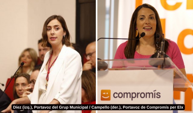 Compromís nombra una comisión para resolver la crisis en Elche y obliga a Iniciativa devolver 15.000 euros a Més 