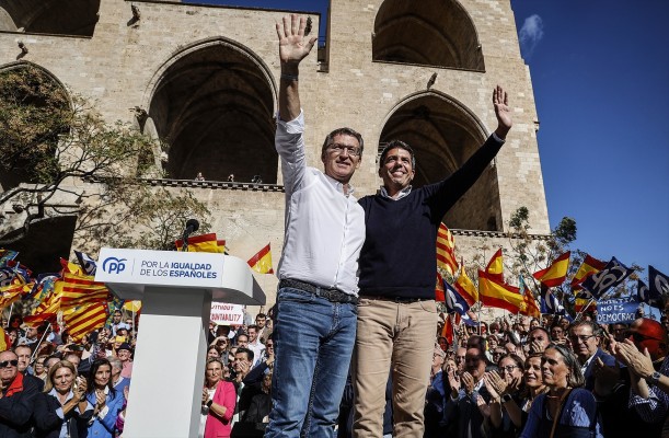 El funambulismo al que se enfrenta Mazón: azotar a Sánchez y beneficiarse de sus políticas