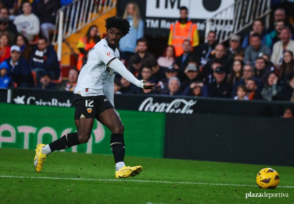Thierry Rendall, en el once ideal de la jornada 14 de LaLiga EA Sports de Europa Press