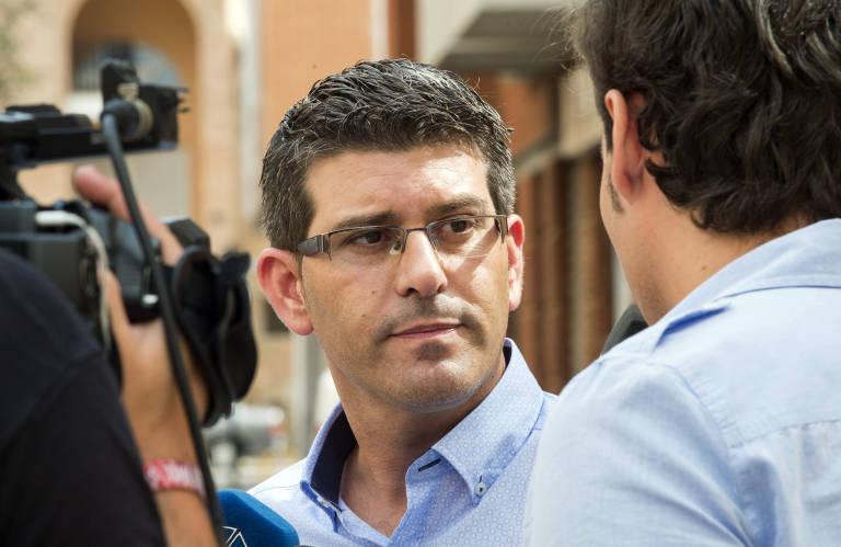 Jorge Rodríguez, presidente de la Diputación y alcalde de Ontiyent. EVA MÁÑEZ - 