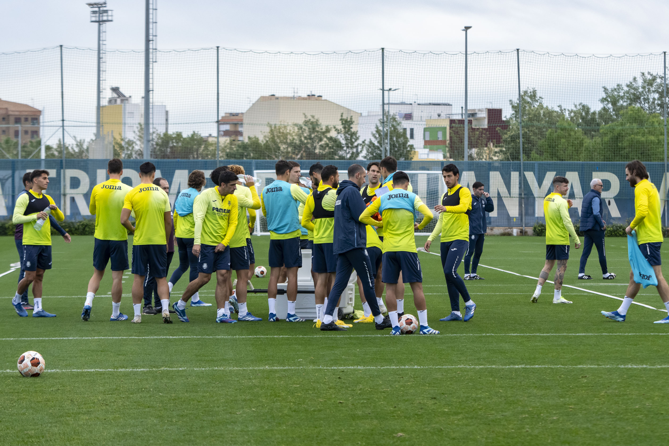 Coquelin y Gabbia, novedades en el entrenamiento del Villarreal tras superar sus lesiones
