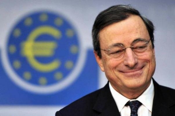 Draghi se puso el traje de 'SuperMario'