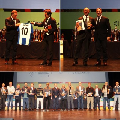 La FFCV reconoce al Hércules y al Elche por la efeméride de su Centenario