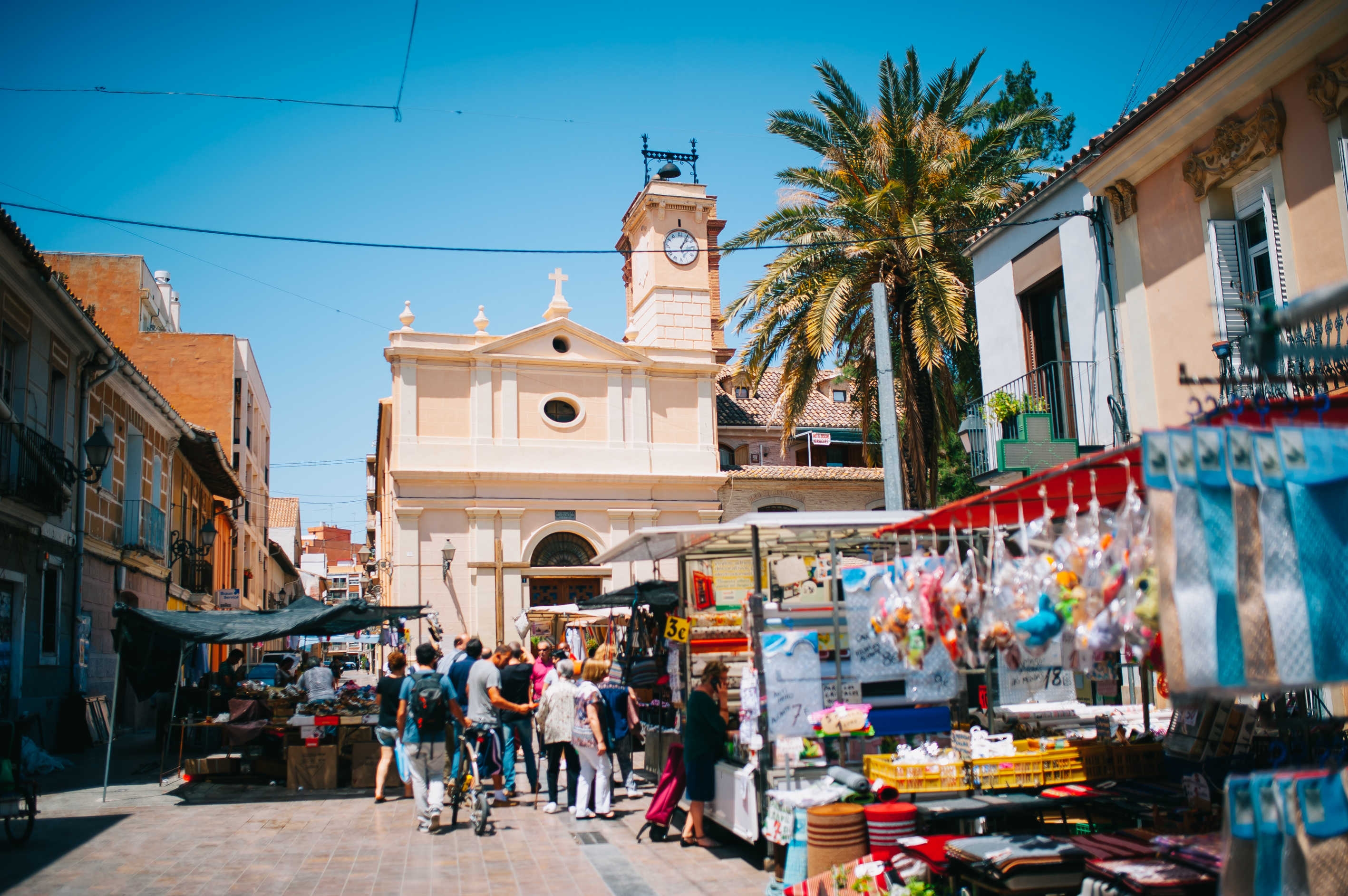 La vida de la plaça

