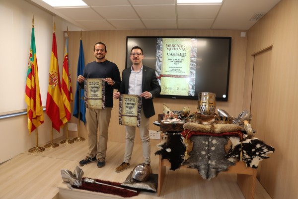 El Mercado Medieval de Castelló tendrá más de 150 espectáculos y 100 puestos