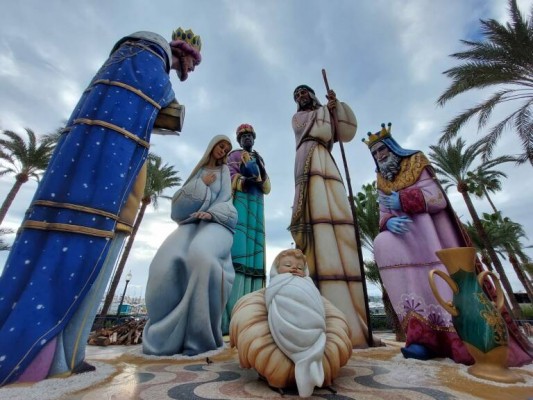 Alicante reubica el Belén Gigante y concentra la recogida de cartas a los Reyes en Gabriel Miró