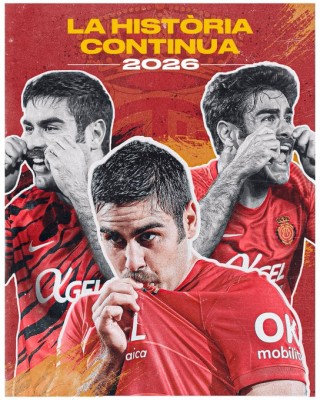 Abdón Prats renueva con el RCD Mallorca hasta 2026