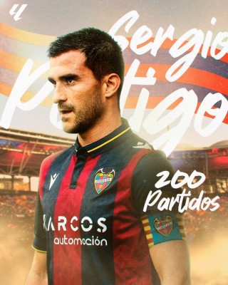 Postigo alcanza los 200 partidos con el Levante
