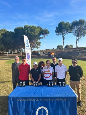 Raúl Gómez y Ángela Gómez, Campeones Sub-18 y Sub-16 de la CV

