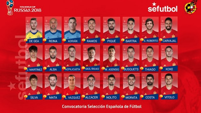 Lopetegui da su primera lista con once novedades respecto a la Eurocopa