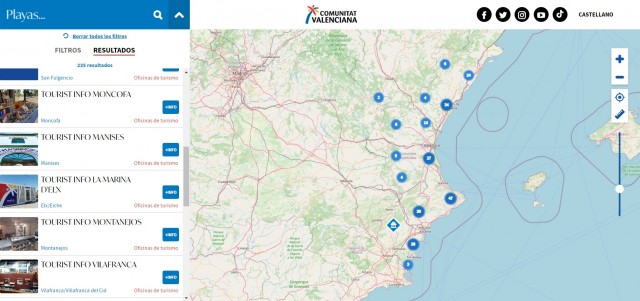 Turisme lanza Geoportal, una herramienta para organizar mejor viajes a medida a la Comunitat