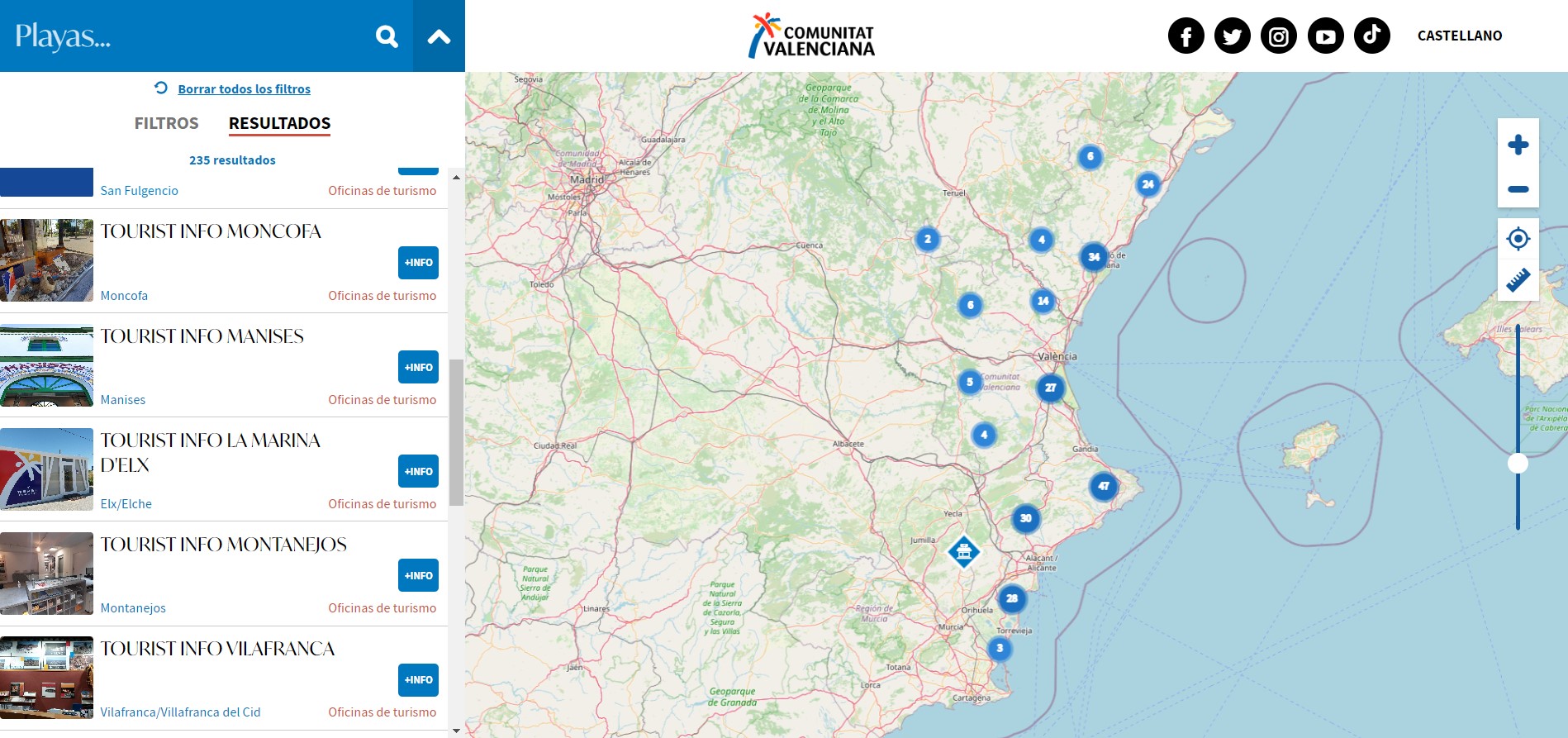 Turisme lanza Geoportal, una herramienta para organizar mejor viajes a medida a la Comunitat