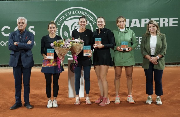 Mitu y Grammatikopoulou conquistan el título de dobles del ITF W100 de la Copa Faulcombridge

