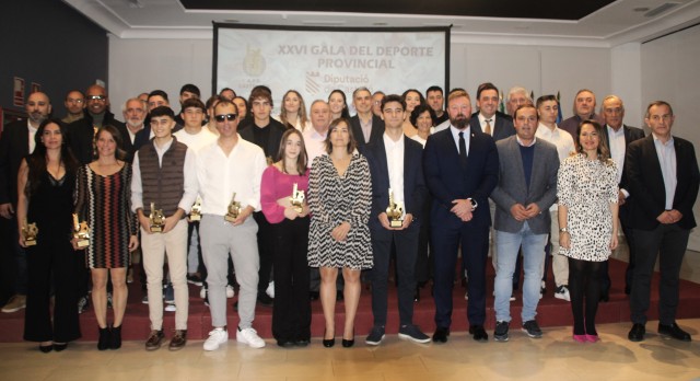 La Diputación reconoce a más de 40 deportistas y clubes en la gala del deporte castellonense
